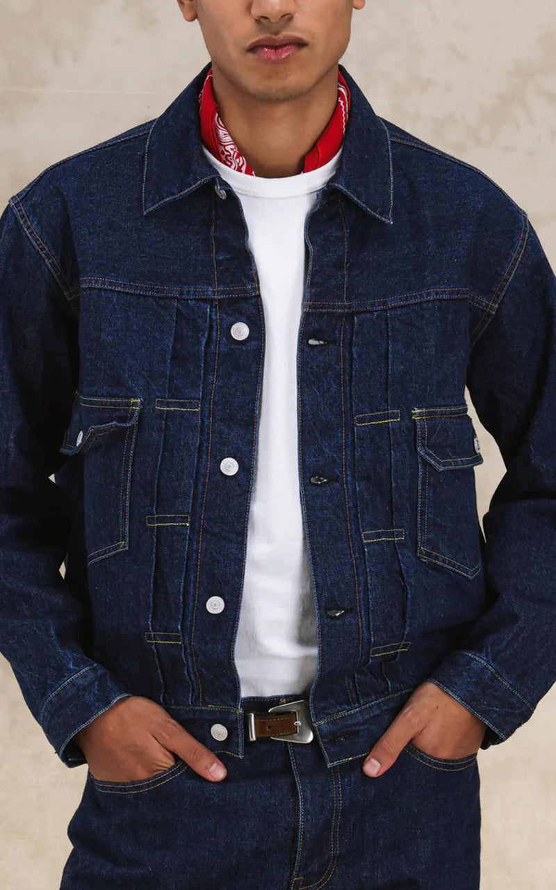 Fortela Cisco Type 2 Denim Selvedge Jacket Blue