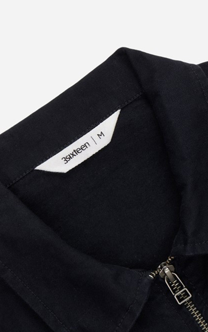 3sixteen Club Jacket Twill Black