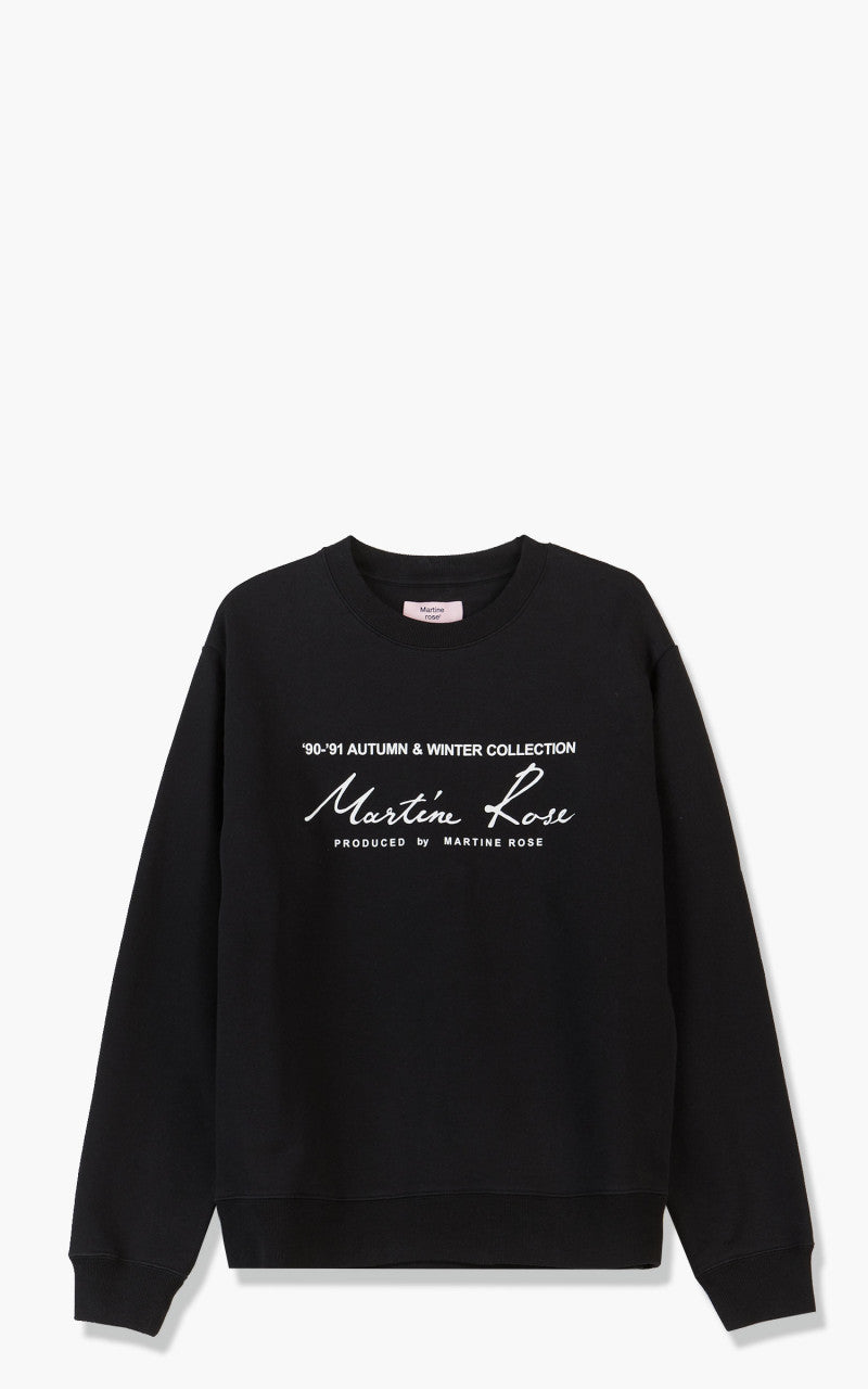 Martine Rose Classic Crewneck Black