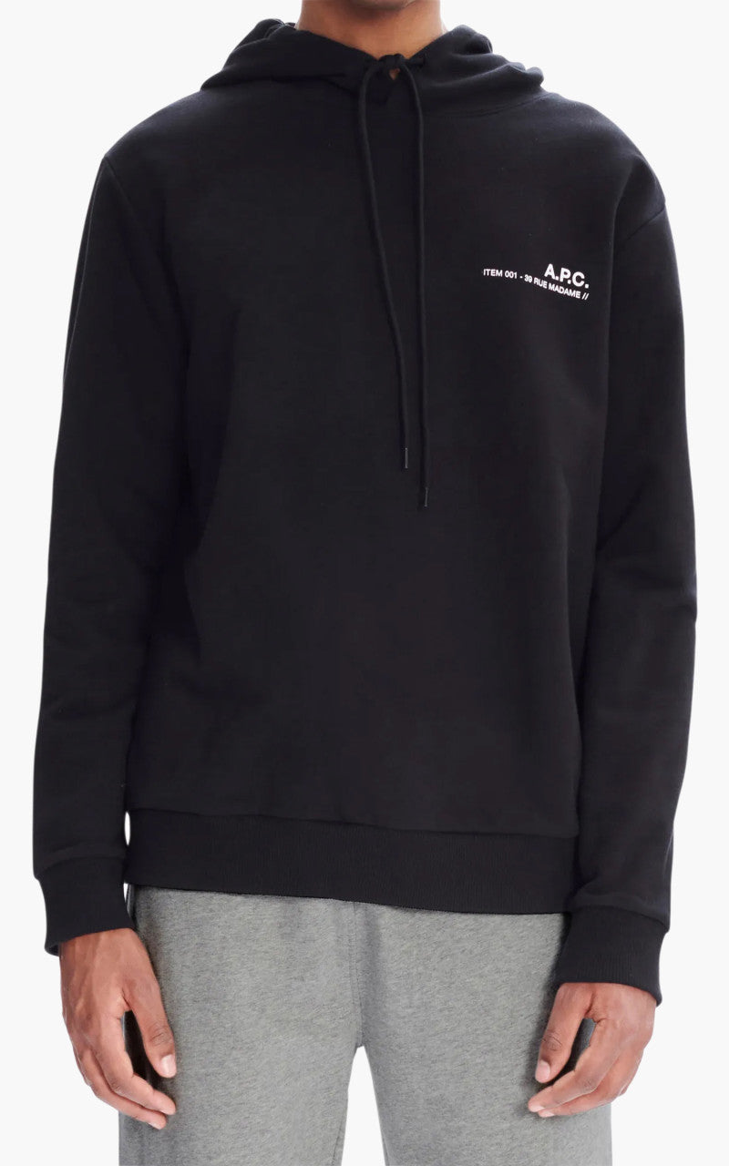 A.P.C. Hoodie Item Black
