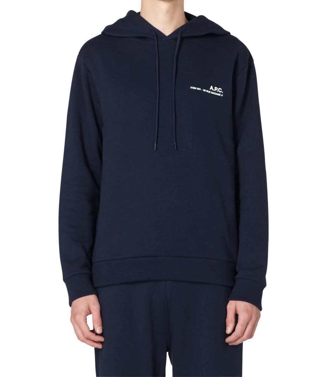 A.P.C. Hoodie Item Dark Navy