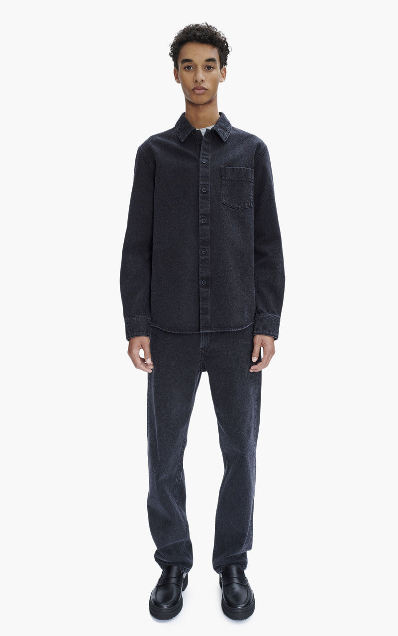 A.P.C. Surchemise Vittorio Stonewashed Black