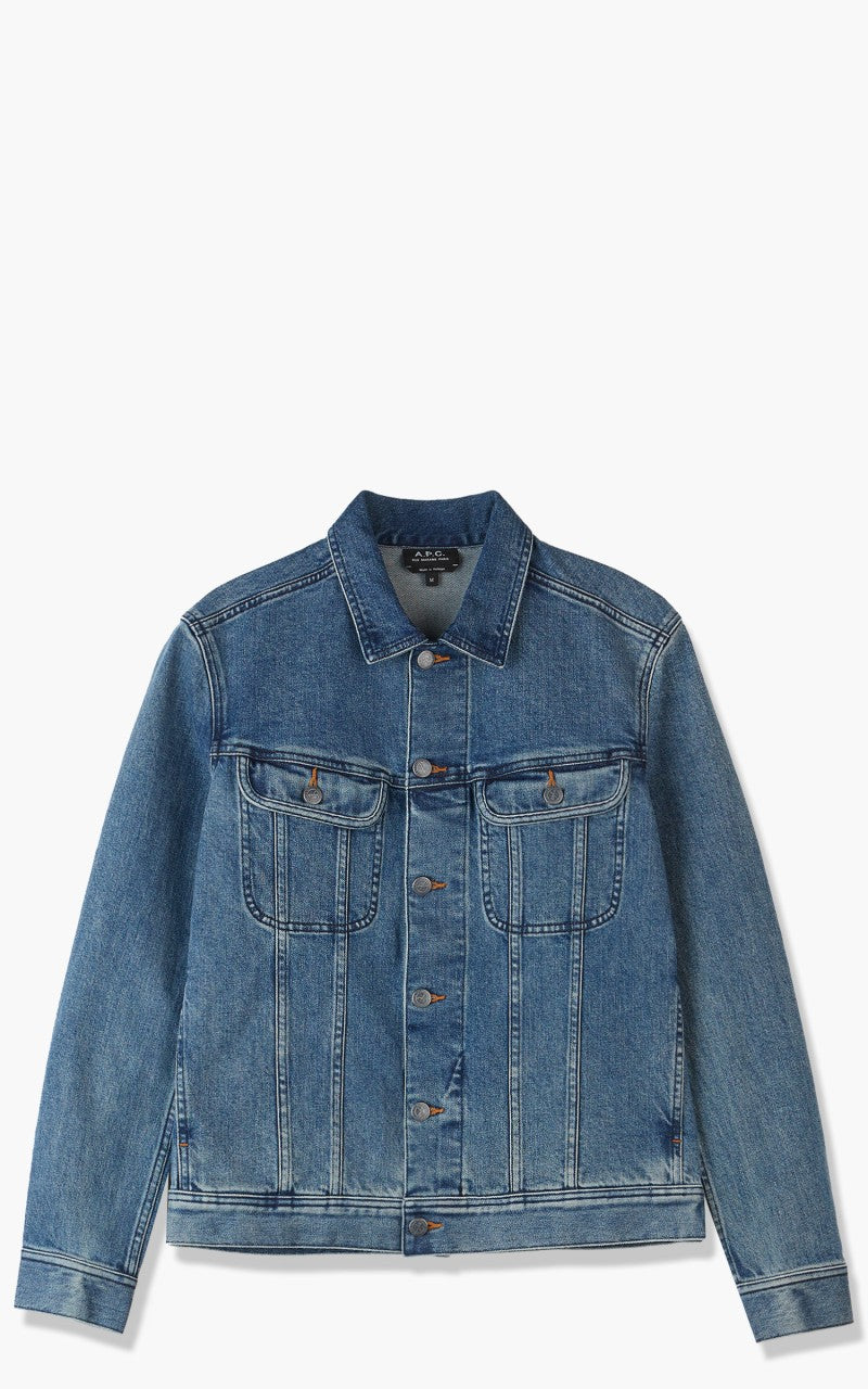 A.P.C. Veste Jean US Jacket Stonewashed Indigo
