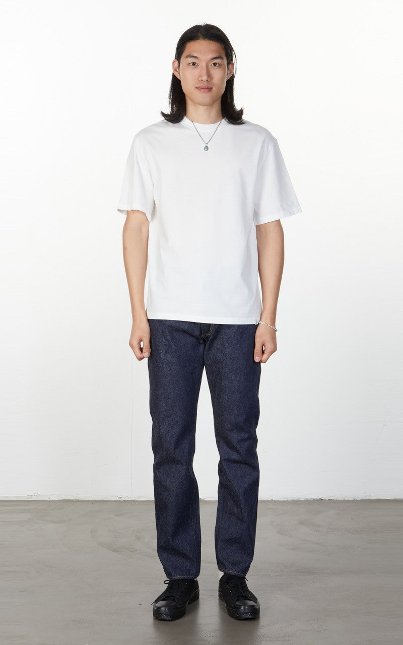 Merz b. Schwanen CTOS02 Oversized Crew Neck Tee White