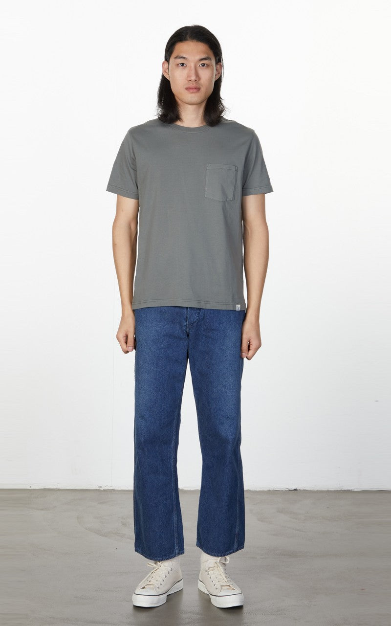 Merz b. Schwanen CTP02 Crew Neck Pocket Tee Army