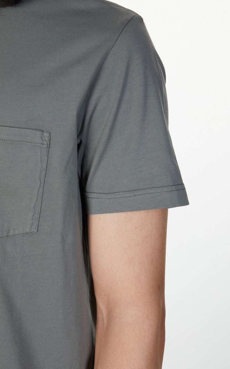 Merz b. Schwanen CTP02 Crew Neck Pocket Tee Army