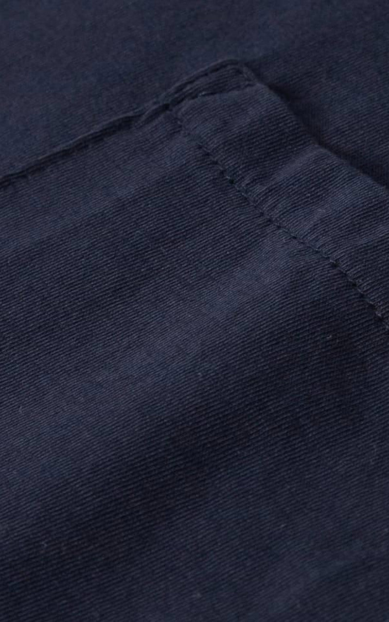 Merz b. Schwanen CTP02 Crew Neck Pocket Tee Deep Blue