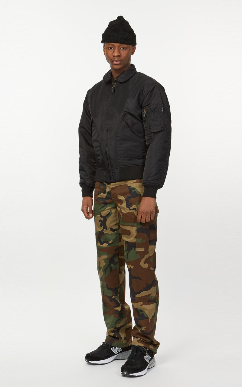 Military Surplus CWU US Flight Jacket Black