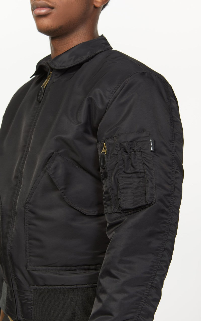 Military Surplus CWU US Flight Jacket Black