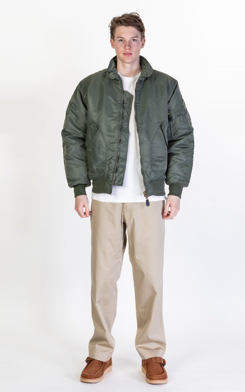 Military Surplus CWU US Flight Jacket Olive