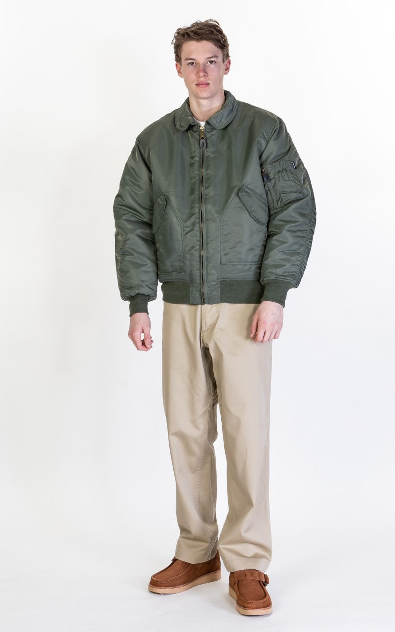 Military Surplus CWU US Flight Jacket Olive