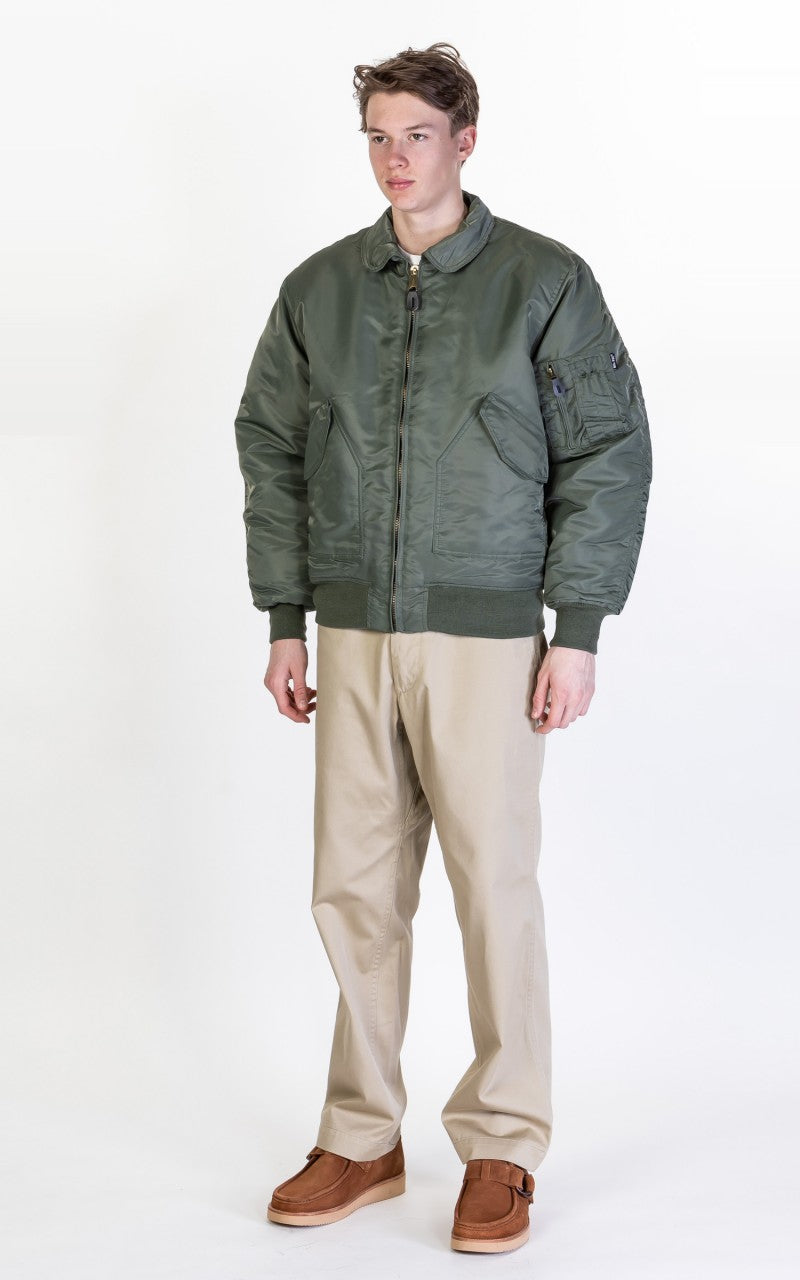 Military Surplus CWU US Flight Jacket Olive