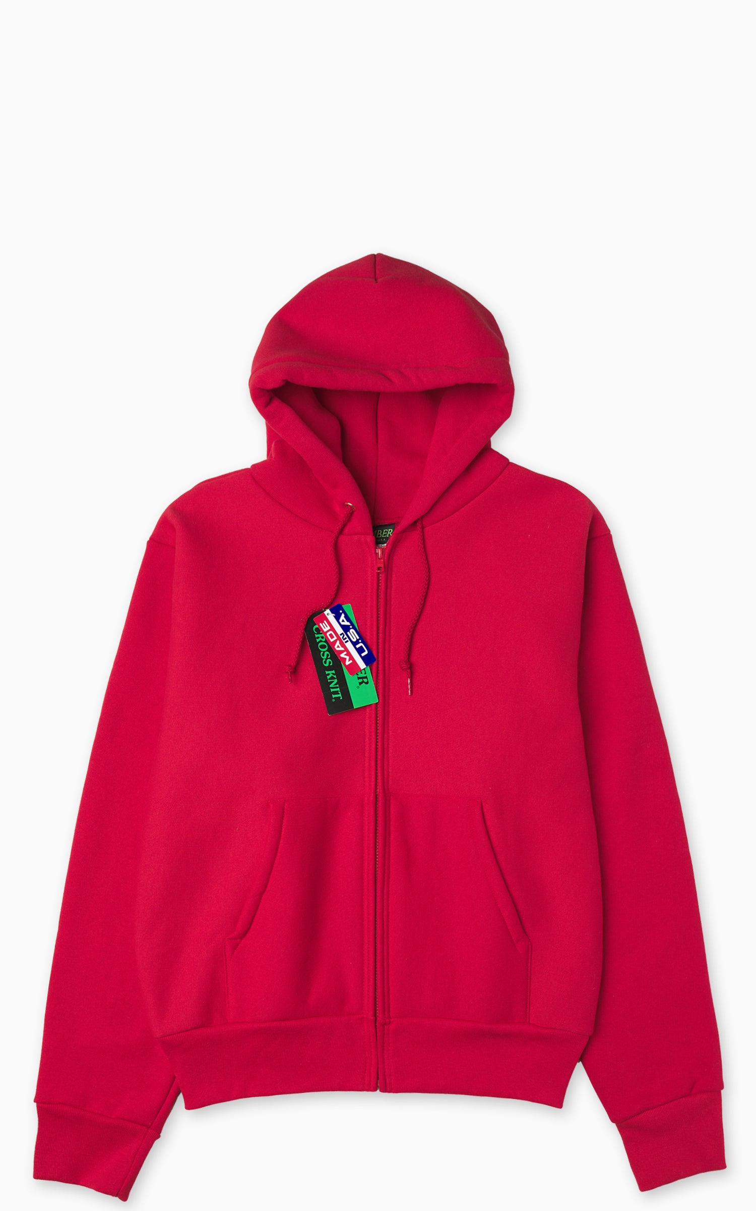 Camber USA #231 Heavyweight Zip Hoody Red
