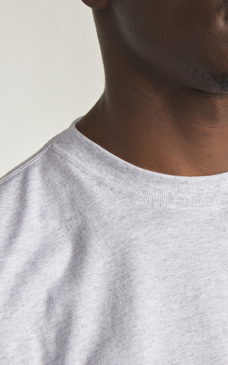 Camber USA #305 Heavyweight Longsleeve T-Shirt Heather Grey