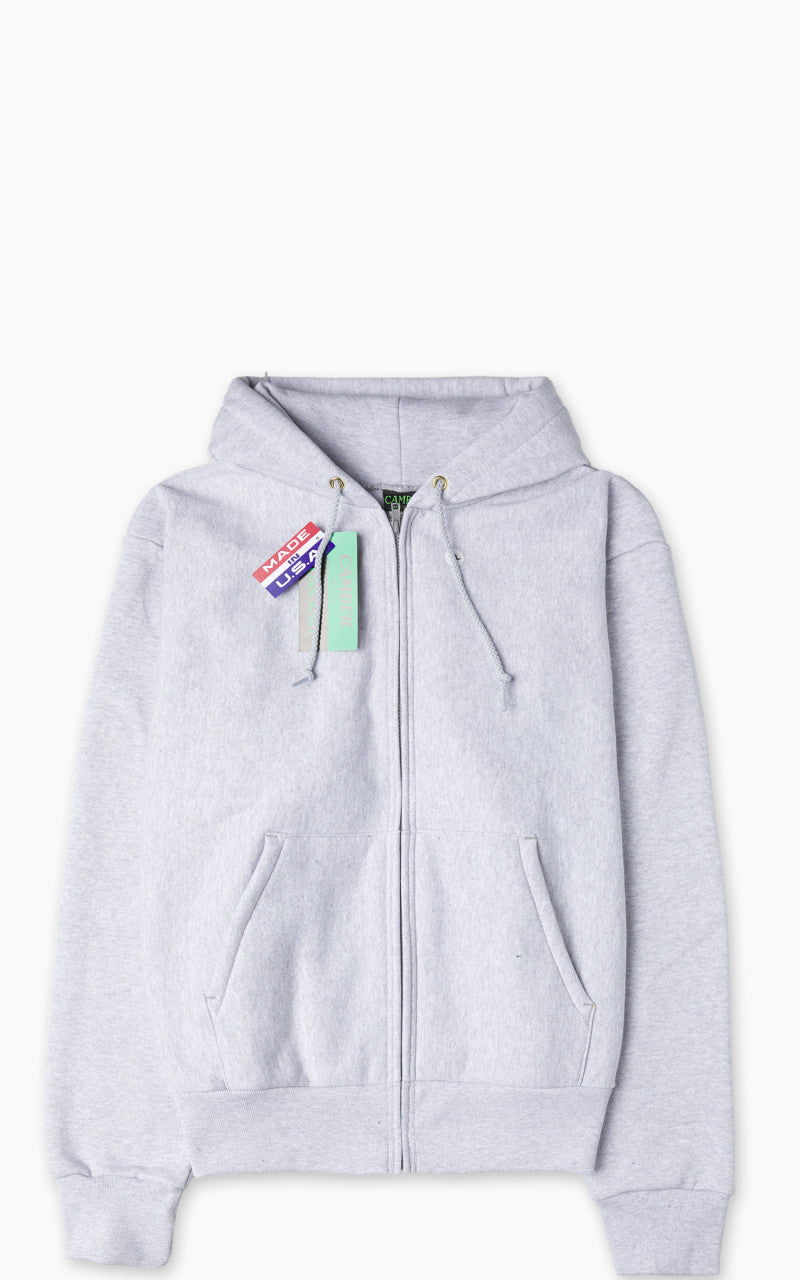 Camber USA #231 Heavyweight Zip Hoody Heather Grey