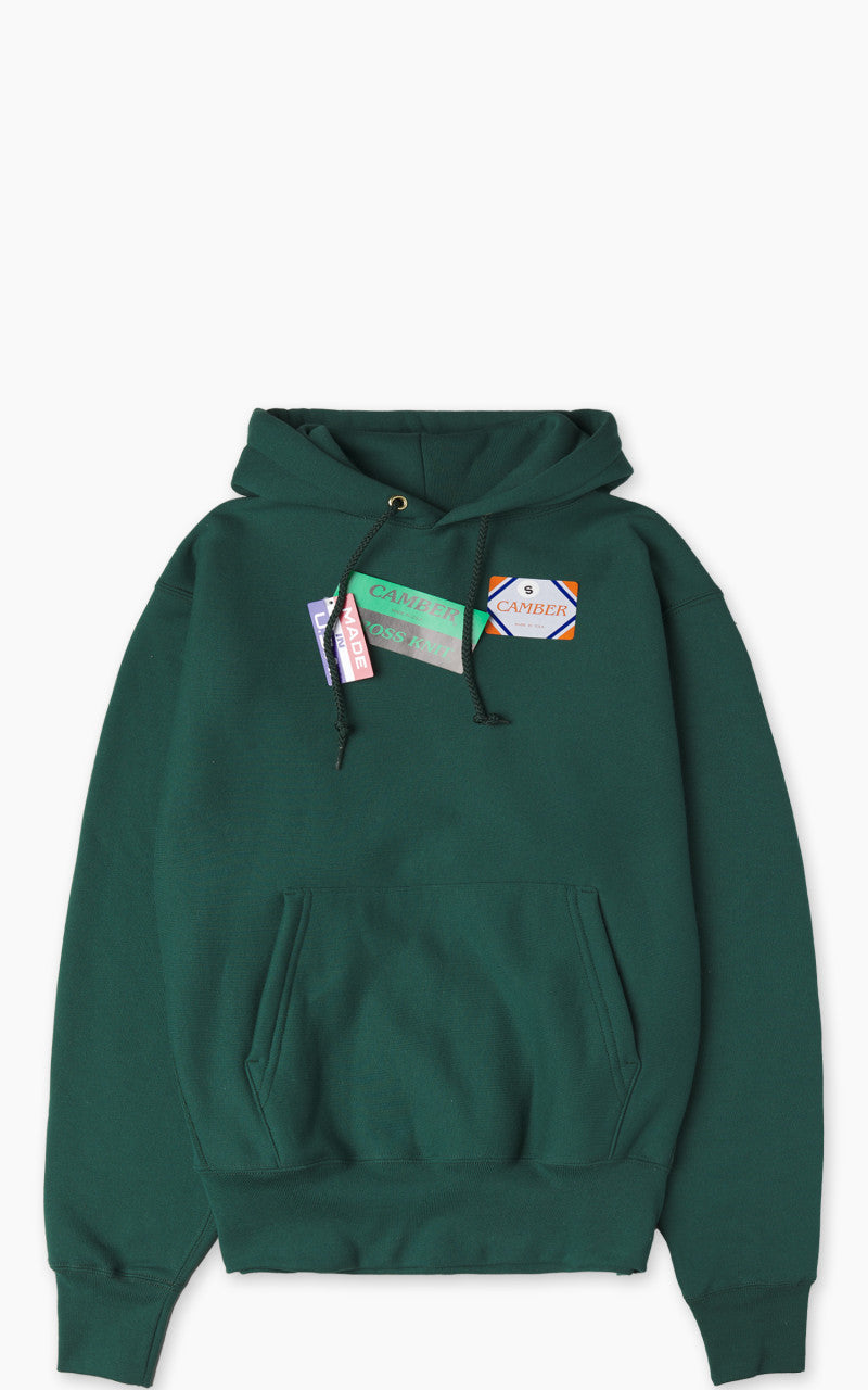 Camber USA #232 Heavyweight Hoody Dark Green