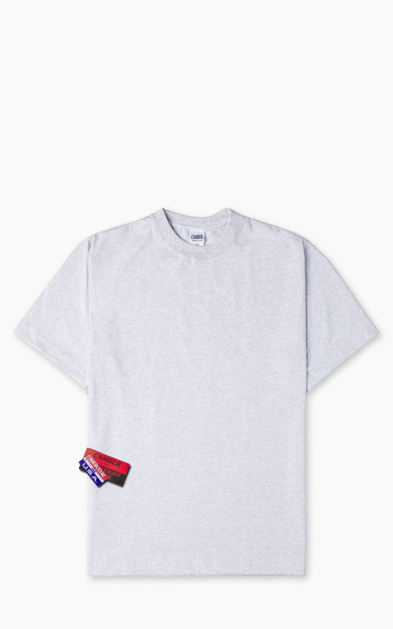 Camber USA #301 Heavyweight T-Shirt Heather Grey