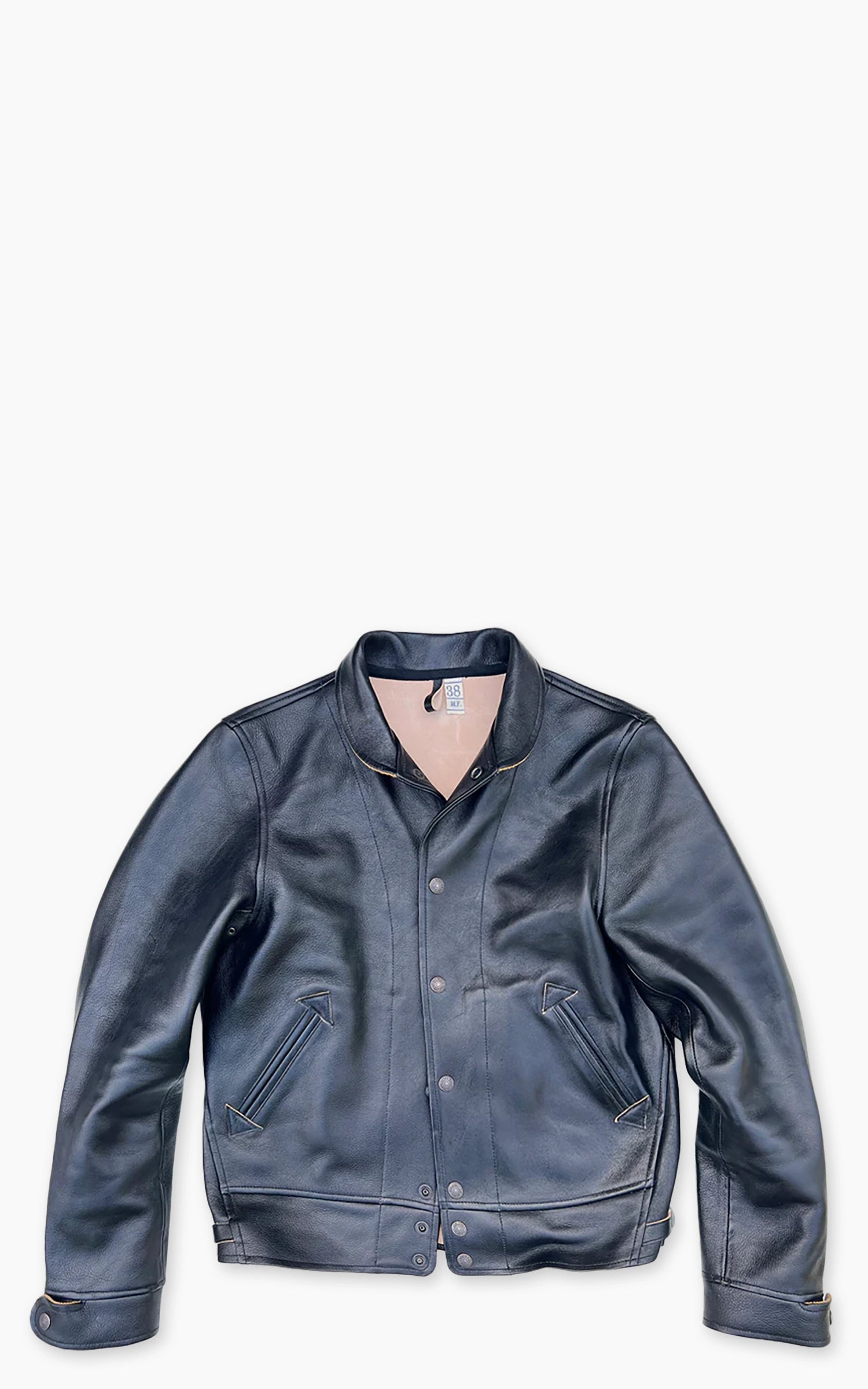 Mister Freedom Campus "Stud" Jacket Leather Black