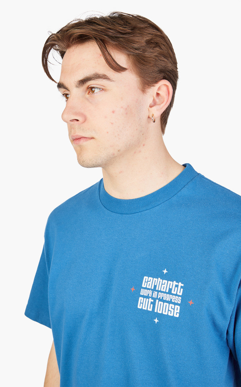 Carhartt WIP S/S Riders T-Shirt Amalfi Heavy Enyme Wash