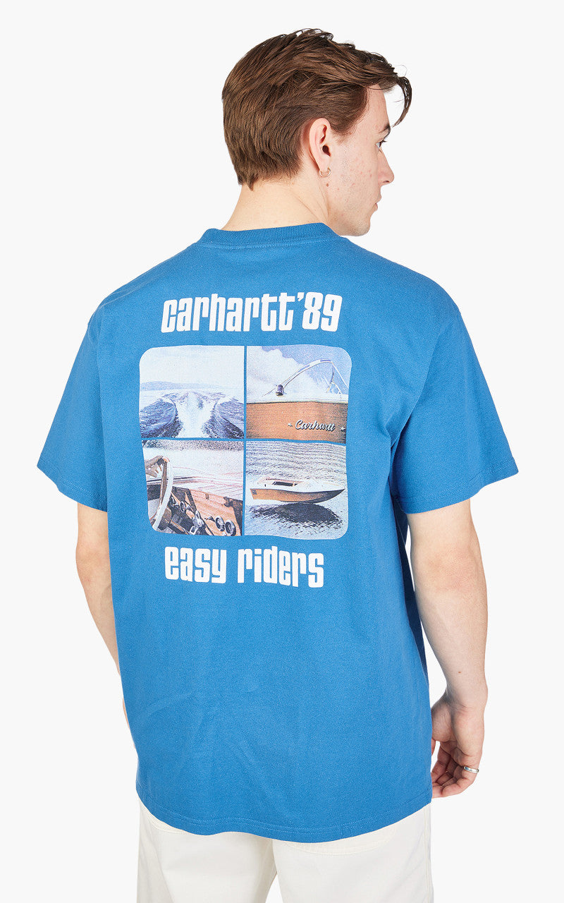Carhartt WIP S/S Riders T-Shirt Amalfi Heavy Enyme Wash