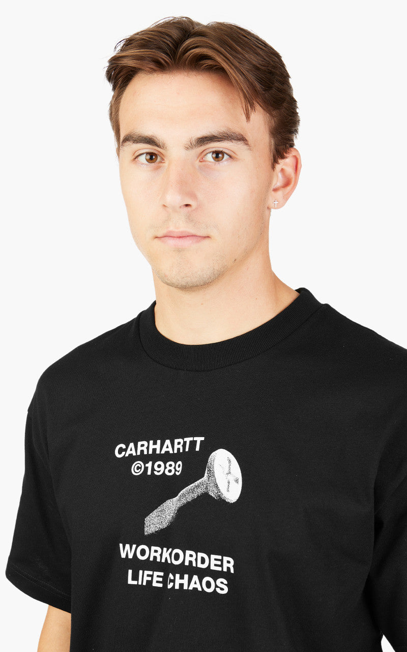 Carhartt WIP S/S Strange Screw T-Shirt Black