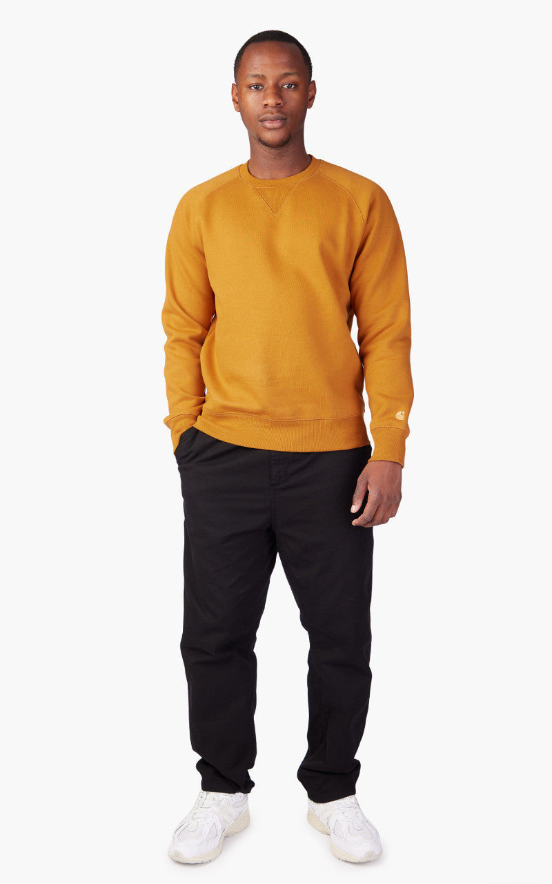 Carhartt WIP Chase Sweatshirt Buckthorn/Gold