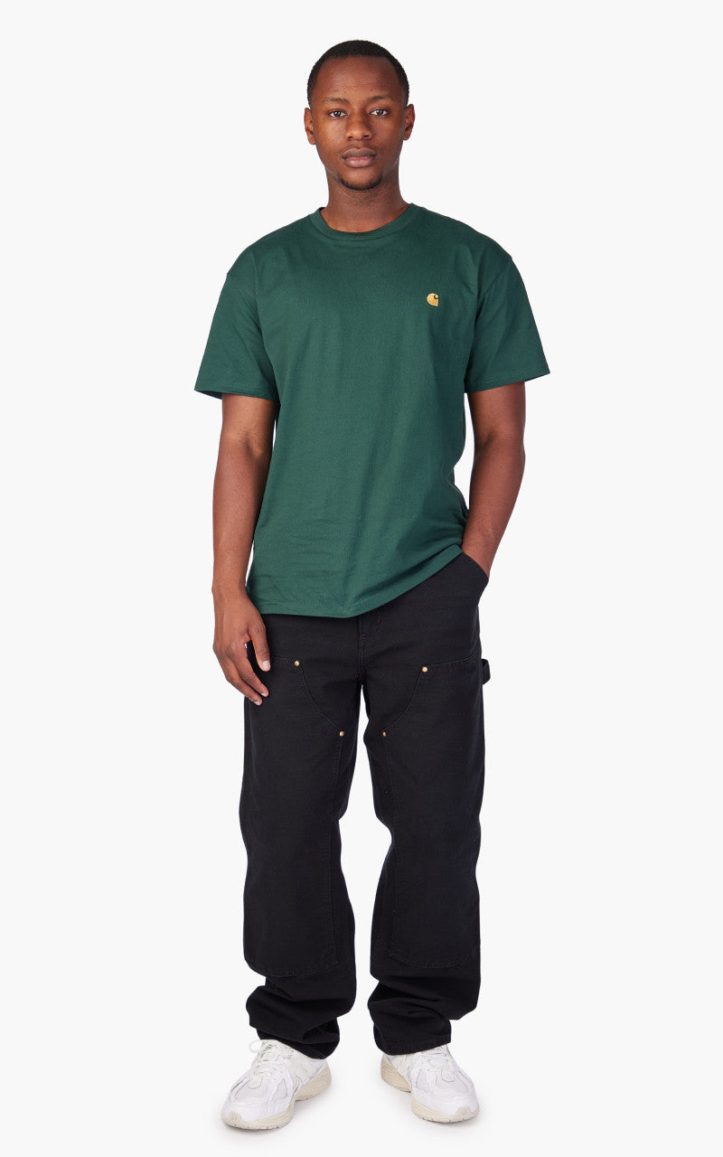 Carhartt WIP S/S Chase T-Shirt Discovery Green/Gold