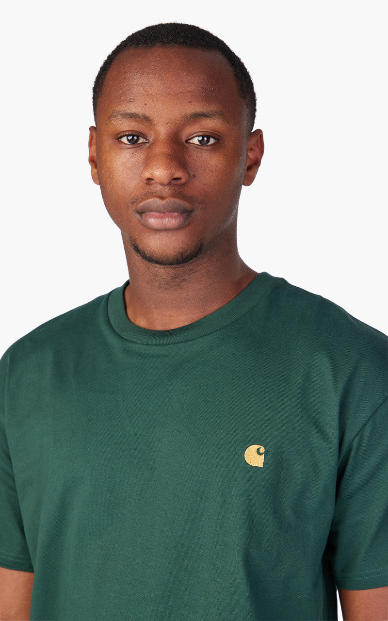 Carhartt WIP S/S Chase T-Shirt Discovery Green/Gold