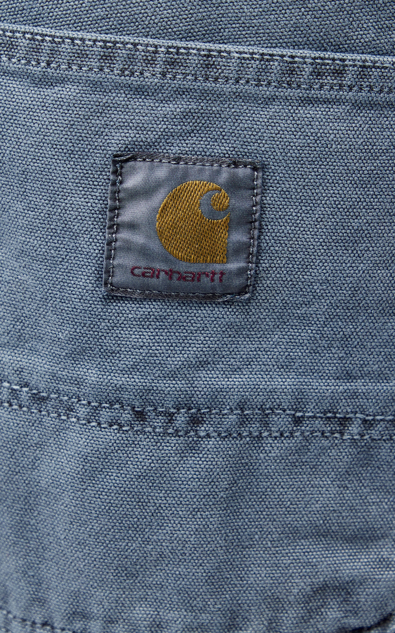 Carhartt WIP Single Knee Pant Dearborn Canvas Faded Storm Blue