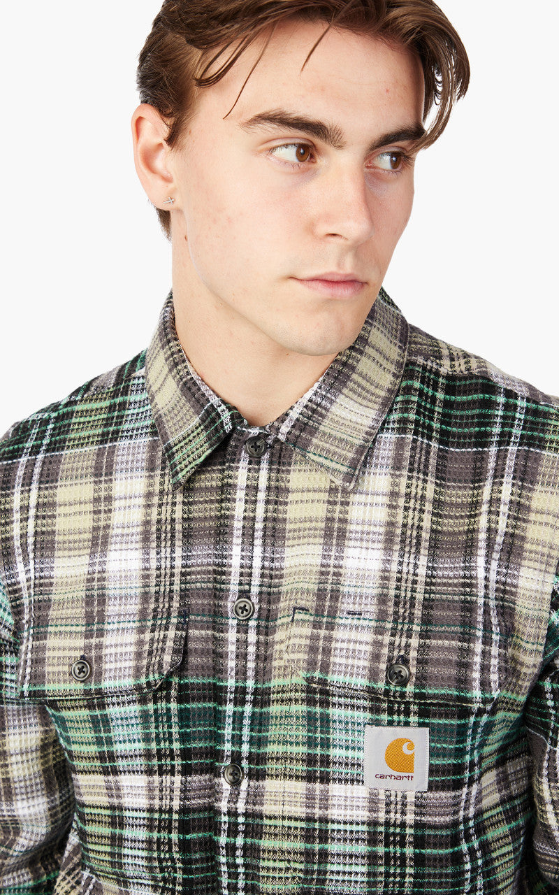 Carhartt WIP L/S Valmon Check Shirt Valmon Check/Botanic