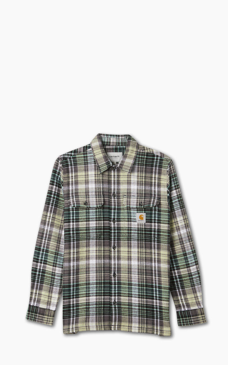 Carhartt WIP L/S Valmon Check Shirt Valmon Check/Botanic