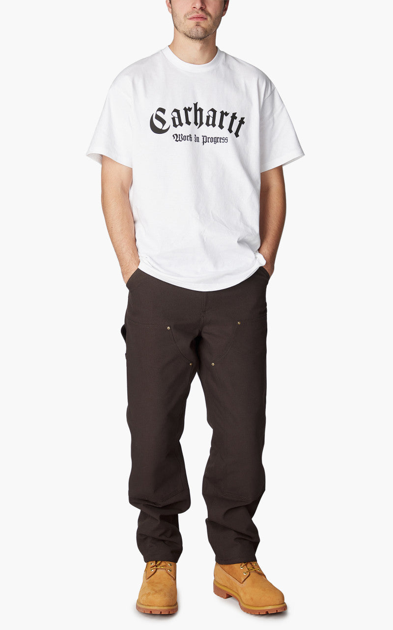 Carhartt WIP Double Knee Pant Dearborn Canvas Tobacco Rigid