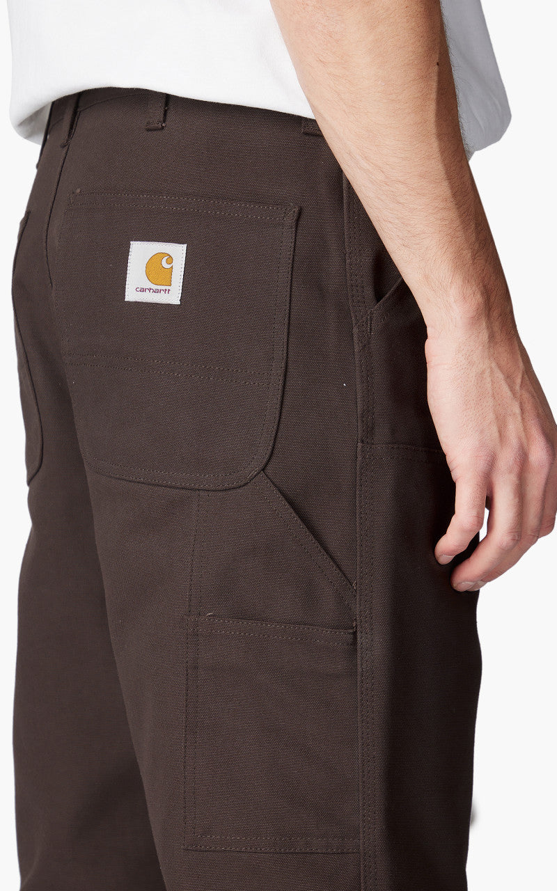 Carhartt WIP Double Knee Pant Dearborn Canvas Tobacco Rigid