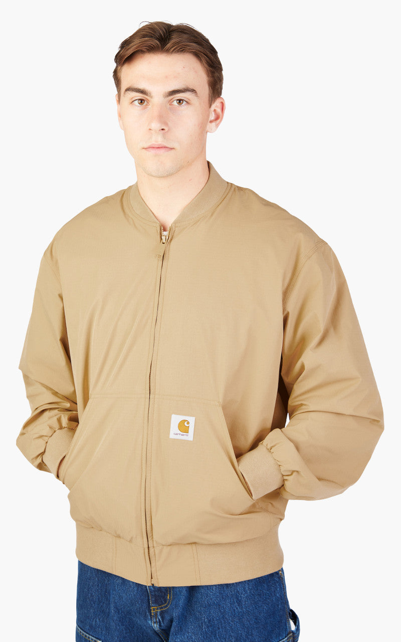 Carhartt WIP Active Bomber Jacket Dusty H Brown