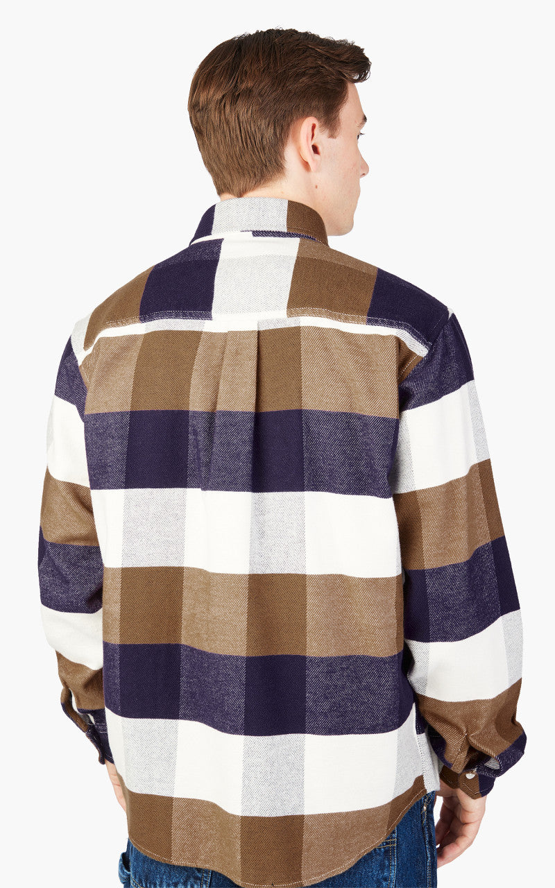 Carhartt WIP L/S Lyman Shirt Lyman Check/Cassis