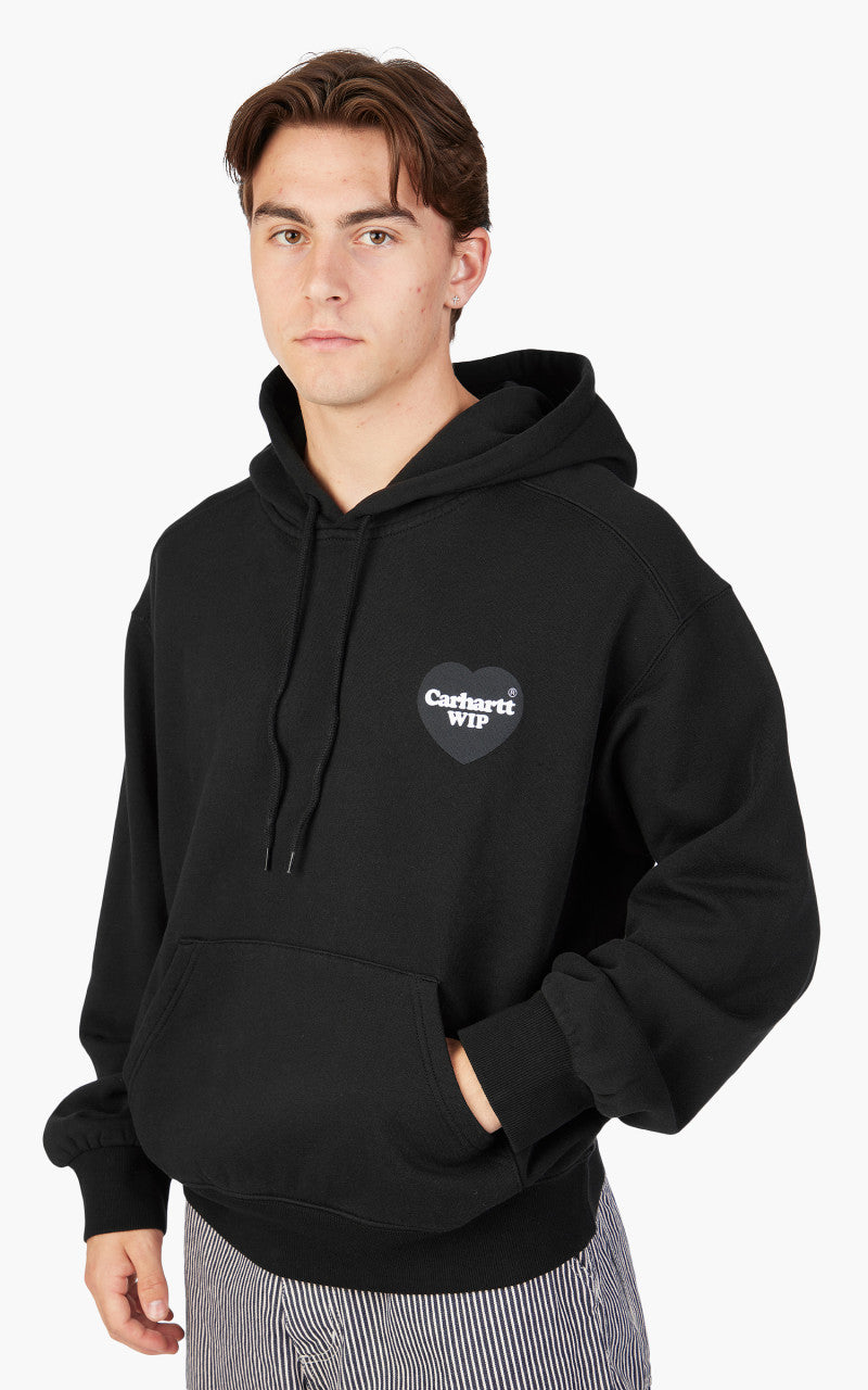 Carhartt WIP Hooded Heart Sweat Black