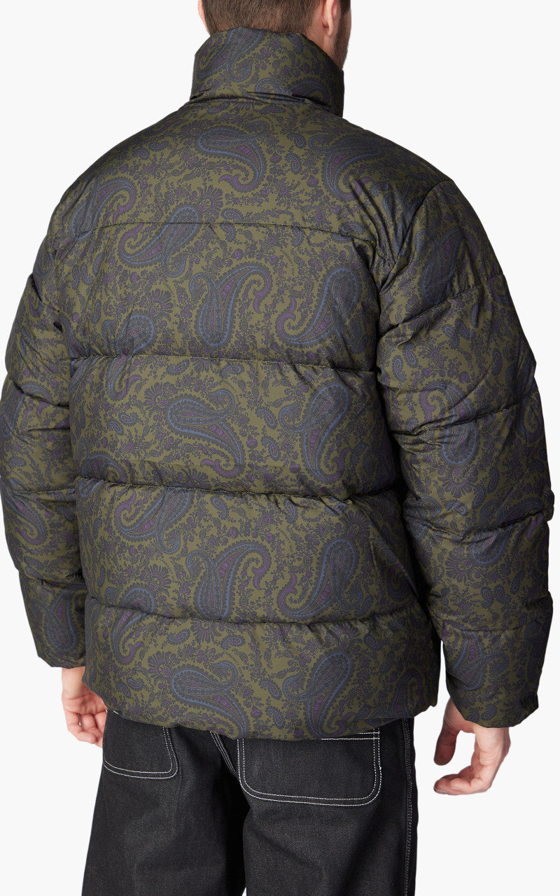 Carhartt WIP Springfield Jacket Paisley Print Plant/Black