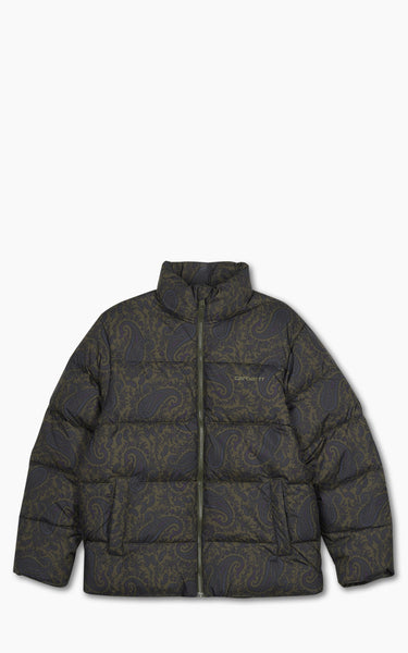Carhartt WIP Springfield Jacket Paisley Print Plant/Black