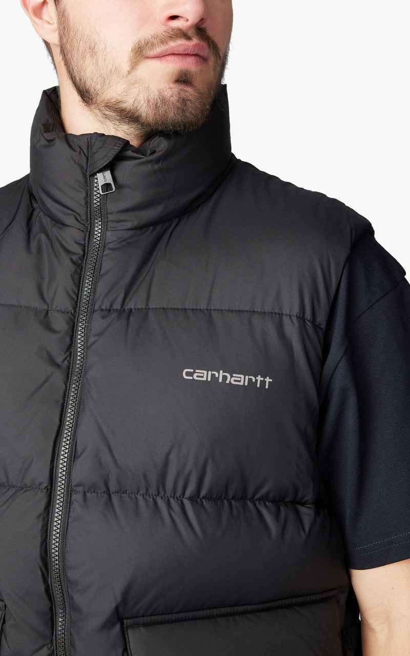 Carhartt WIP Springfield Vest Black/Blacksmith