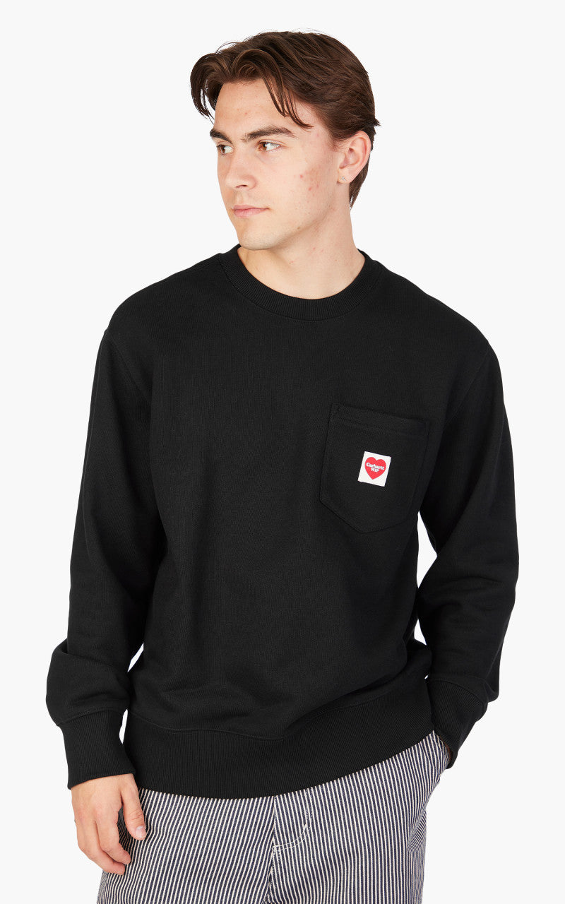 Carhartt WIP Heart Pocket Sweat Black