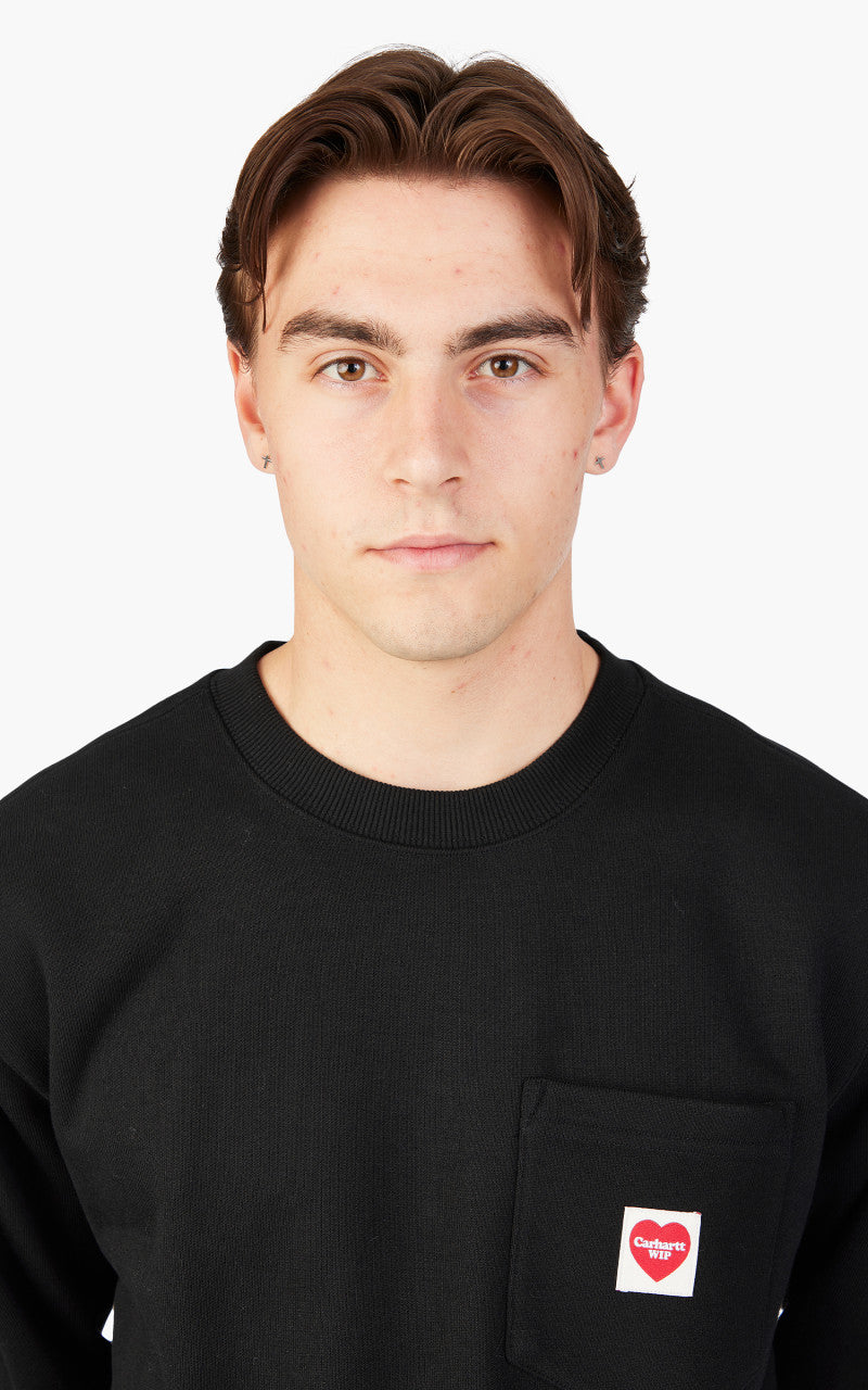 Carhartt WIP Heart Pocket Sweat Black
