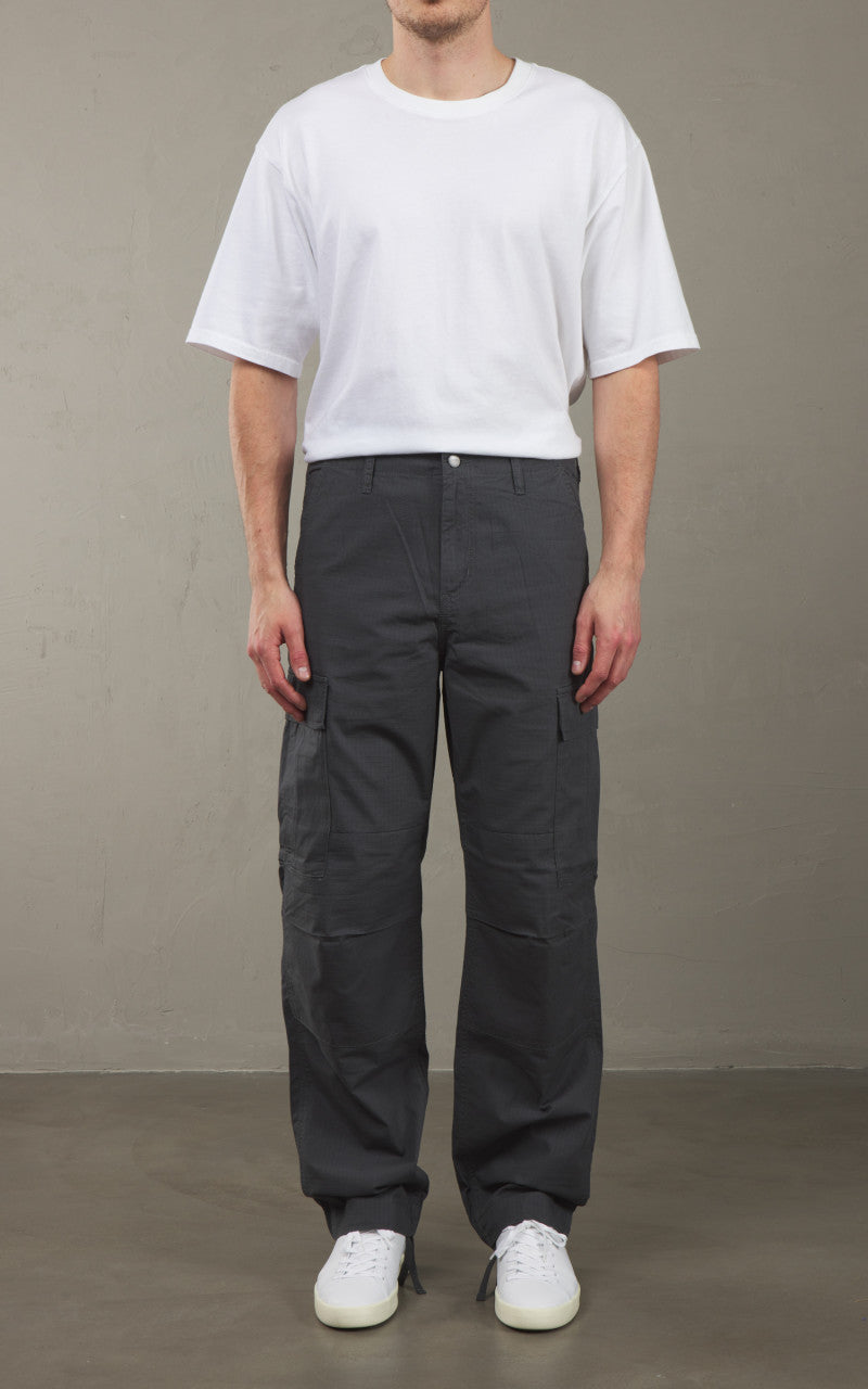 Carhartt WIP Regular Cargo Pant Columbia Ripstop Graphite Rinsed