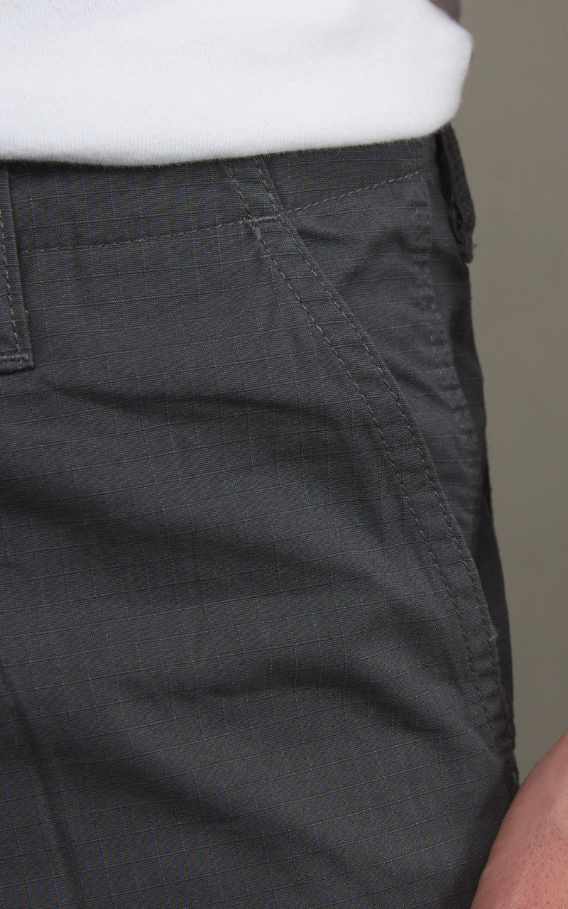 Carhartt WIP Regular Cargo Pant Columbia Ripstop Graphite Rinsed