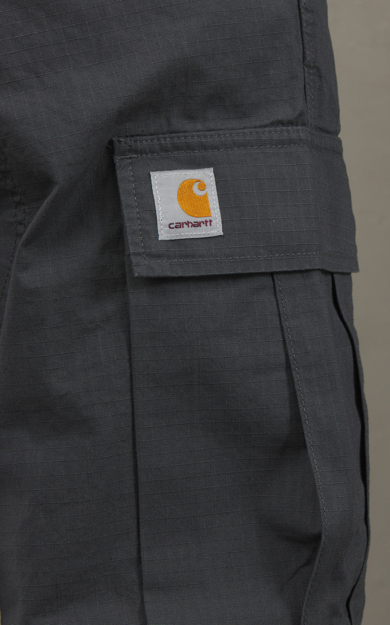 Carhartt WIP Regular Cargo Pant Columbia Ripstop Graphite Rinsed