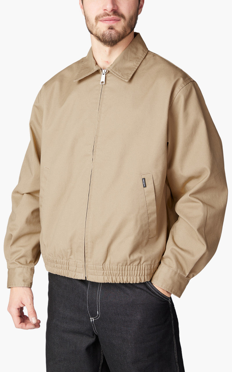 Carhartt WIP Newhaven Jacket Sable Rinsed