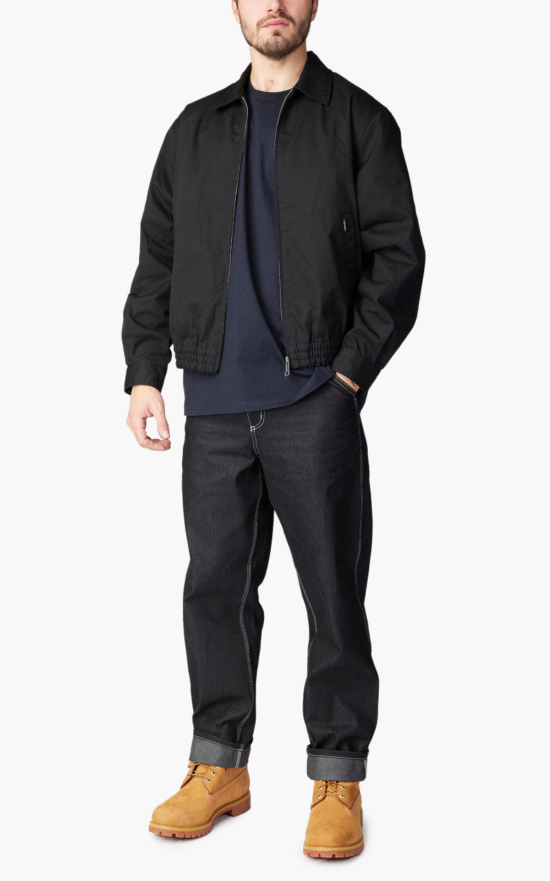 Carhartt WIP Newhaven Jacket Black Rinsed