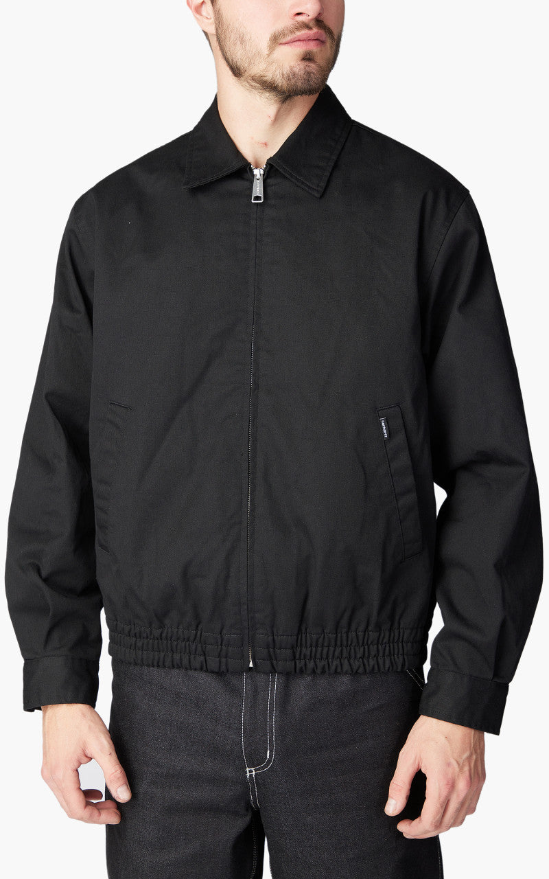 Carhartt WIP Newhaven Jacket Black Rinsed