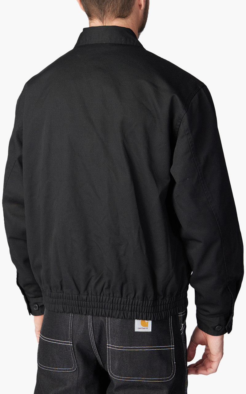 Carhartt WIP Newhaven Jacket Black Rinsed