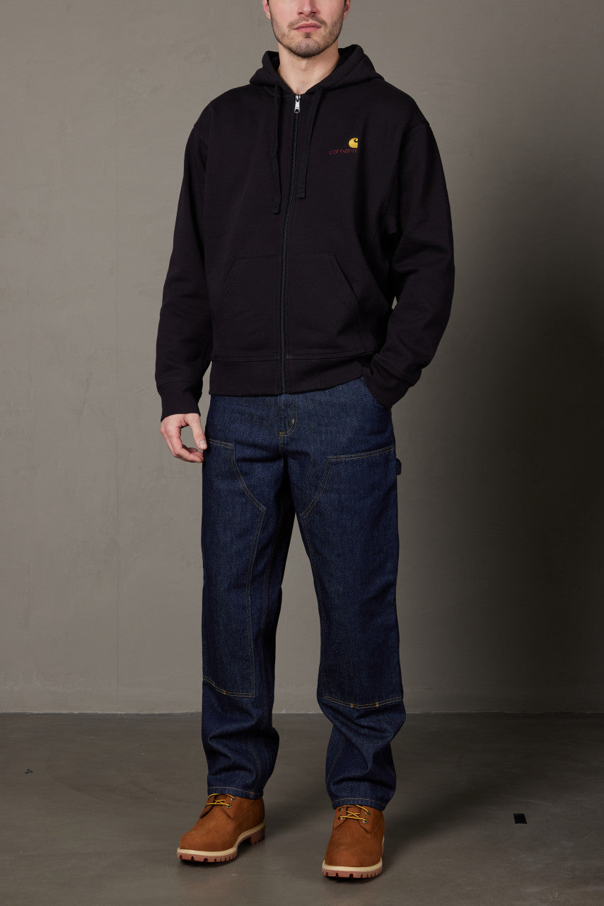 Carhartt WIP Hooded American Script Jacket Black