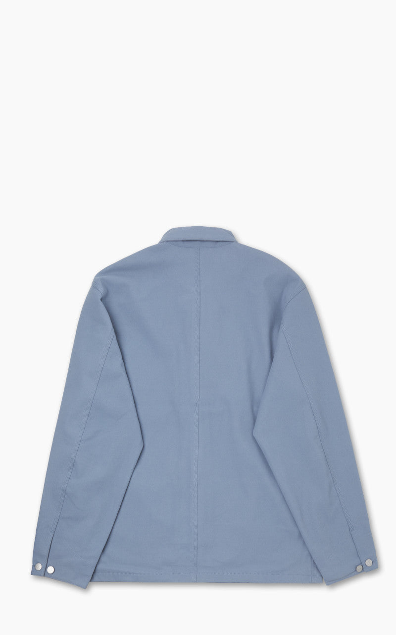 Carhartt WIP Suede Michigan Coat Artificial Suede Leather Dove Grey